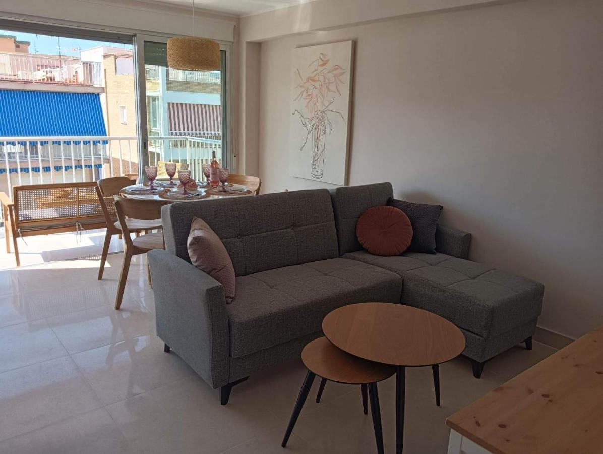 Apartamento Alejandro Gandia Playa Con Vistas Al Mar, Parking! Playa de Gandia Exterior foto