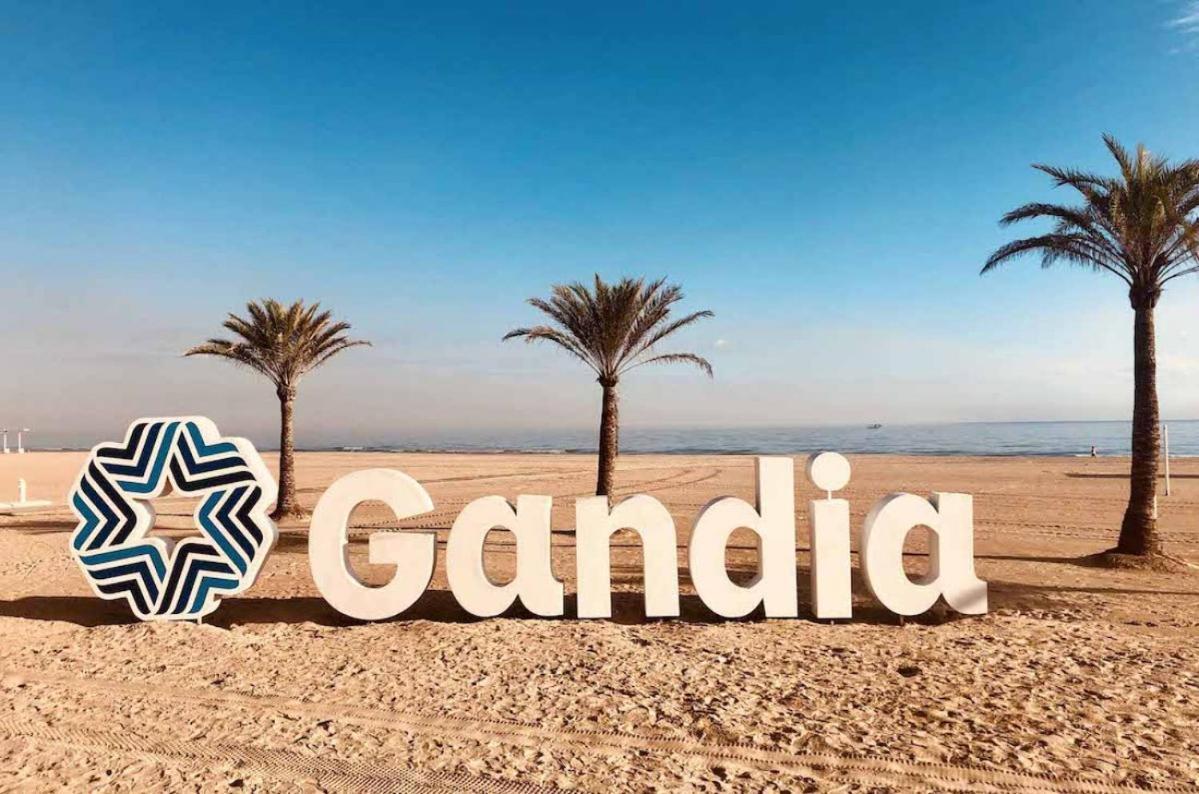 Apartamento Alejandro Gandia Playa Con Vistas Al Mar, Parking! Playa de Gandia Exterior foto